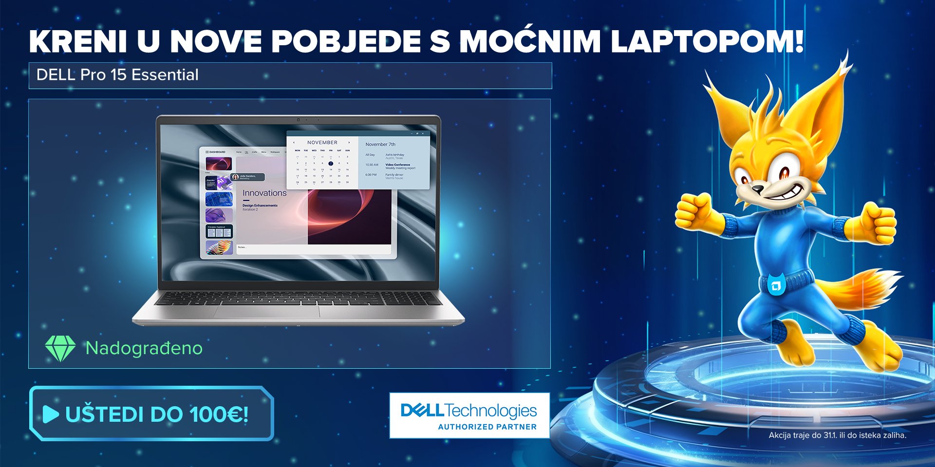 DELL laptopi po super cijenama!